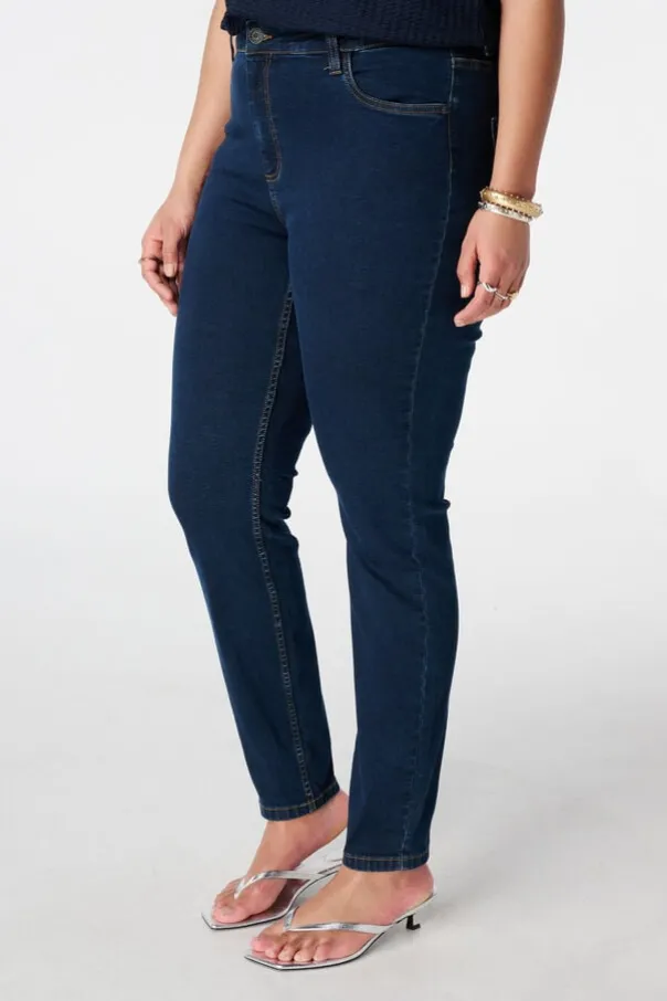Slim leg jeans IRIS met stretch