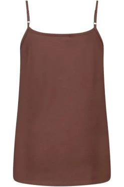 Spaghetti top met stretch