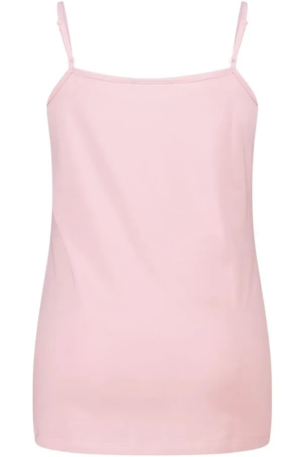 Spaghetti top met stretch