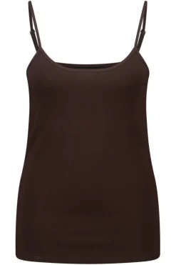 Spaghetti top met stretch