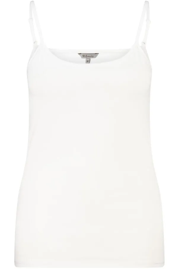 Spaghetti top met stretch