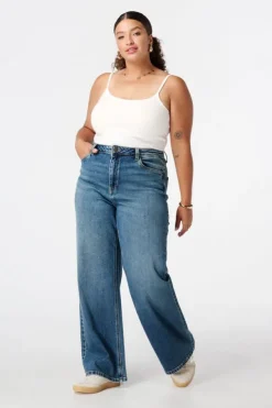 Spaghetti top met stretch
