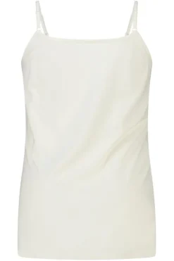 Spaghetti top met stretch