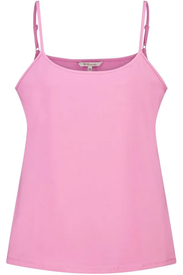 Spaghetti top met stretch