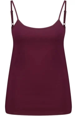 Spaghetti top met stretch