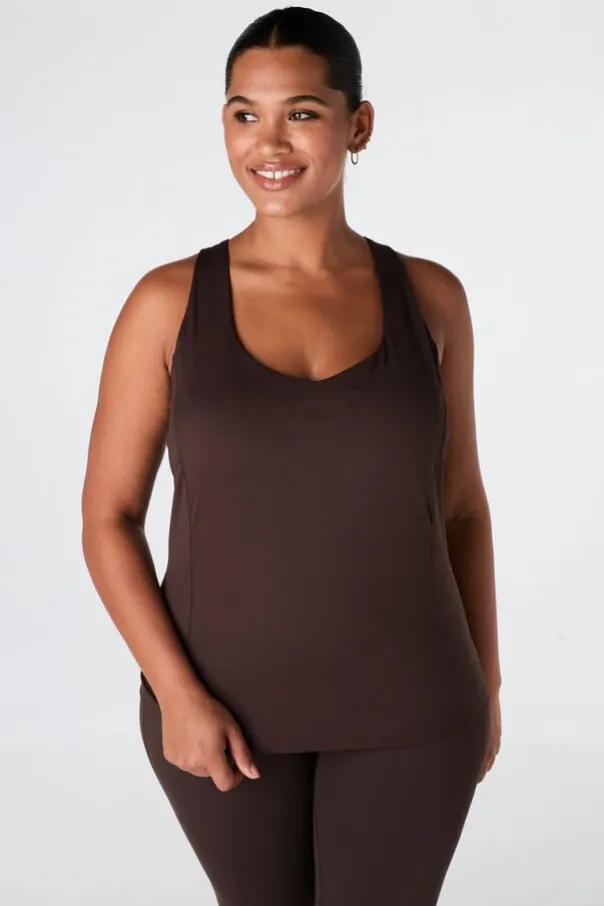 Sport singlet met ingebouwde bh