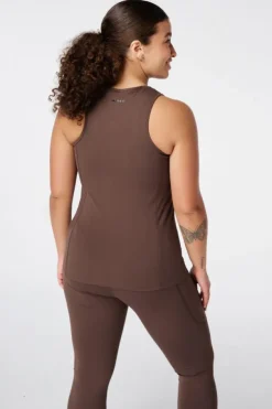 Sport singlet met ritssluiting