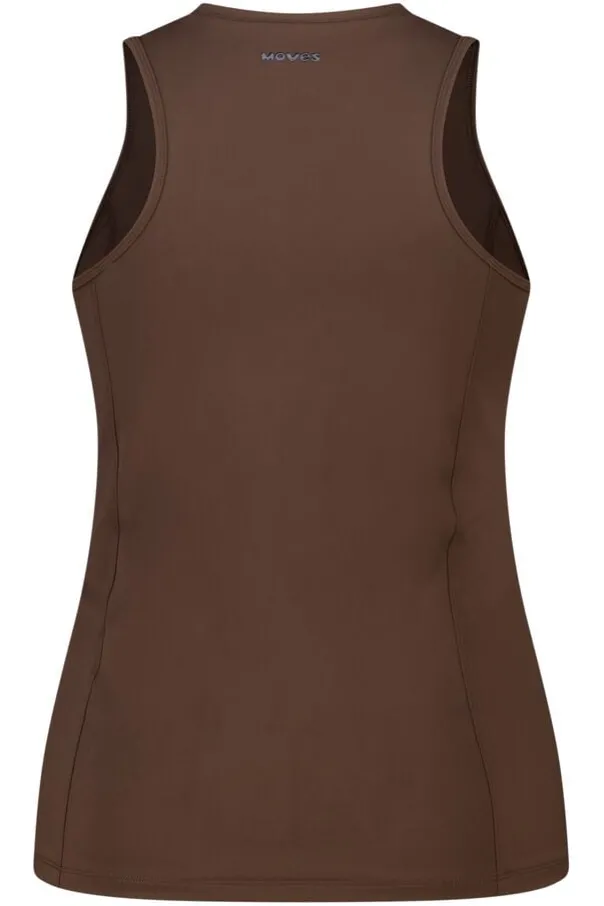 Sport singlet met ritssluiting