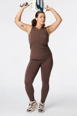 Sport singlet met ritssluiting
