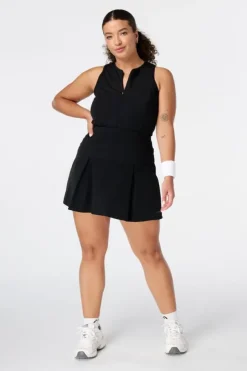 Sport singlet met ritssluiting