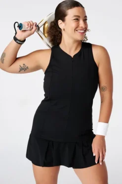 Sport singlet met ritssluiting