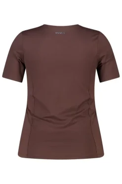 Sport top met rits