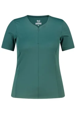 Sport top met rits