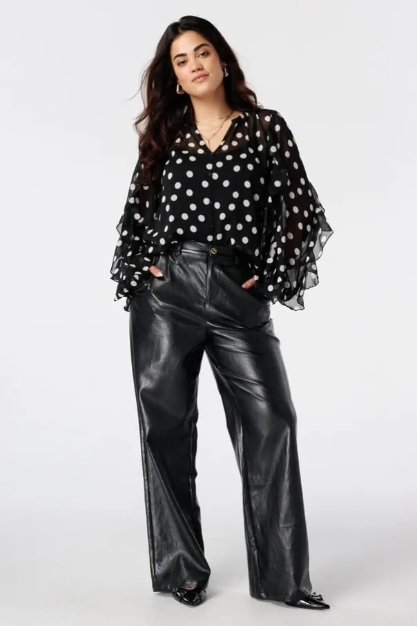 Straight leg broek