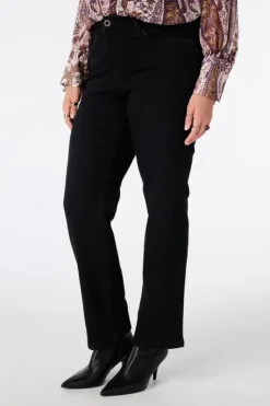 Straight leg jeans