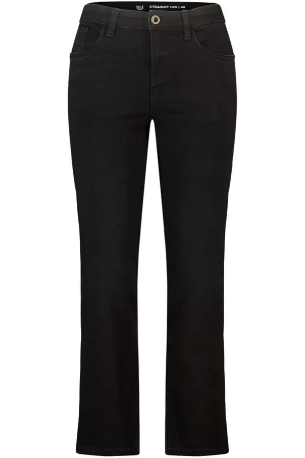 Straight leg jeans