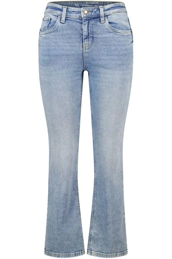Straight leg jeans