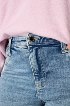 Straight leg jeans