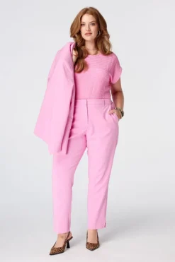 Straight leg pantalon