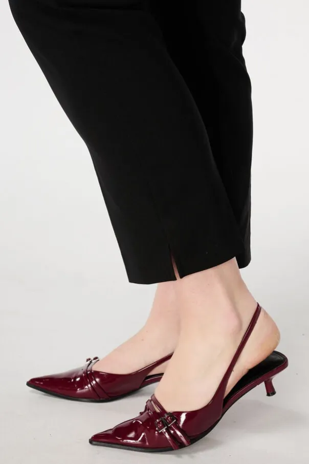 Straight leg pantalon