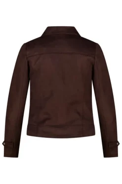 Suèdine biker jasje