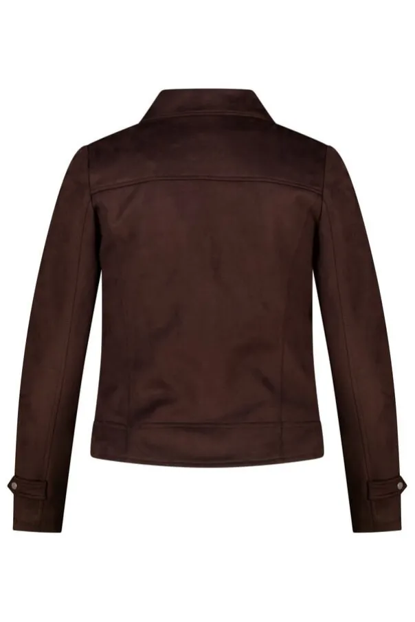 Suèdine biker jasje