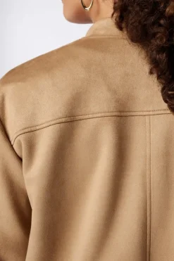Suèdine bomber jasje