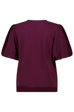 Sweater met korte pofmouwen
