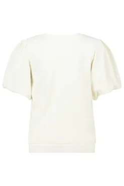 Sweater met korte pofmouwen