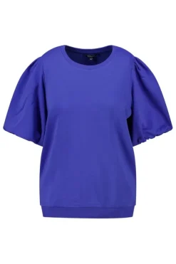 Sweater met korte pofmouwen