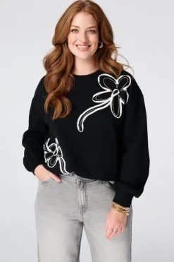 Sweater met opdruk