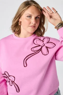 Sweater met opdruk