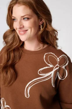 Sweater met opdruk