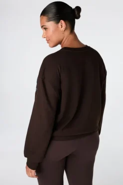 Sweater met sportieve print