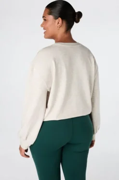 Sweater met sportieve print