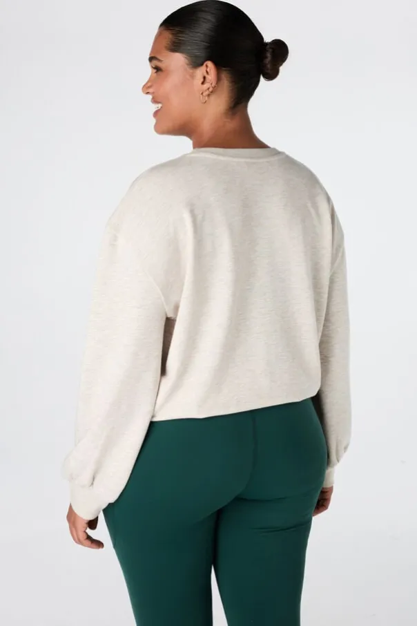 Sweater met sportieve print