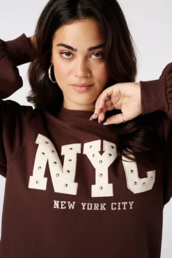 Sweater met tekst