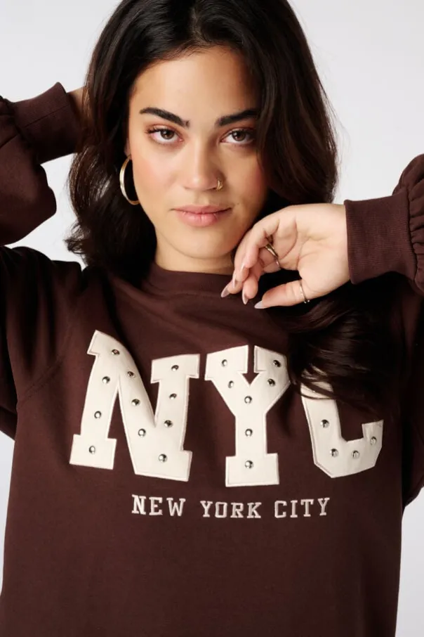 Sweater met tekst
