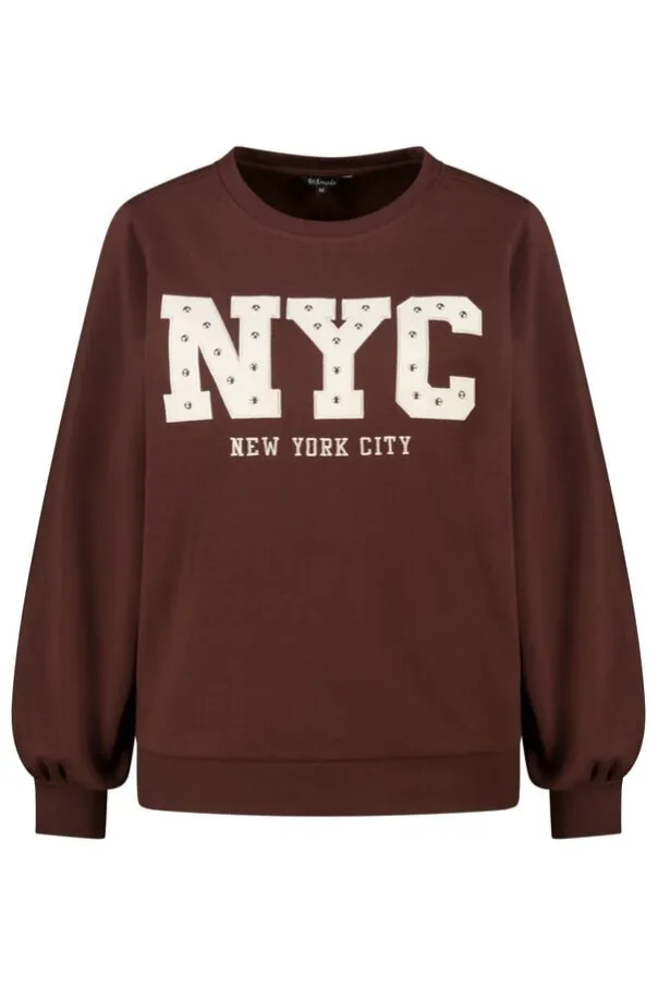 Sweater met tekst
