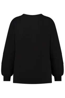 Sweater met v-hals