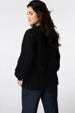 Sweater met v-hals