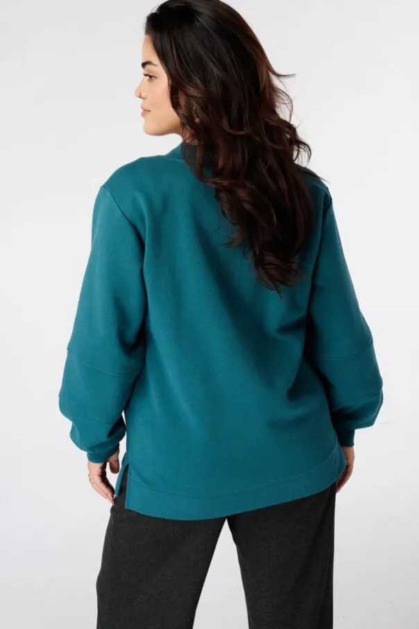Sweater met v-hals