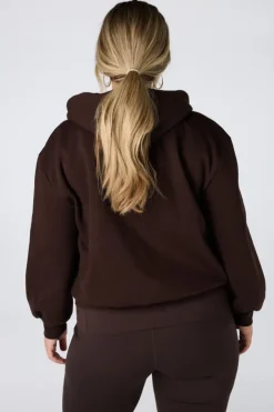 Sweat vest met capuchon