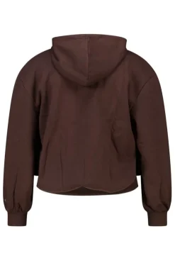Sweat vest met capuchon