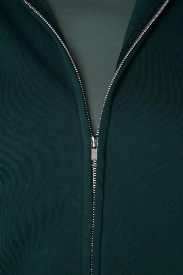 Sweat vest met capuchon