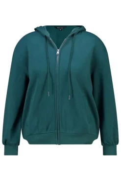 Sweat vest met capuchon