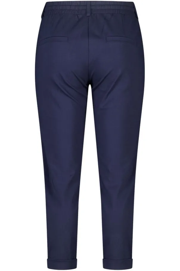 Tapered broek met elastische taille
