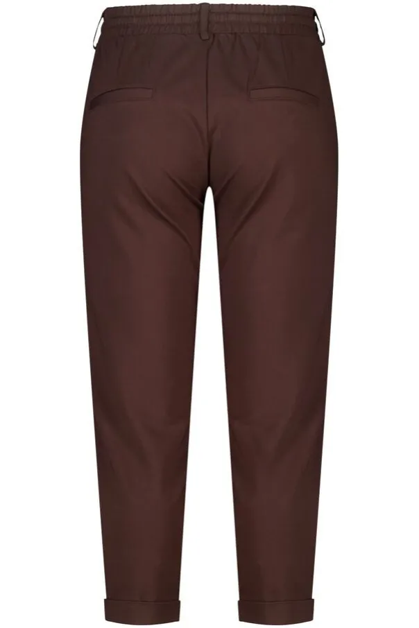 Tapered broek met elastische taille