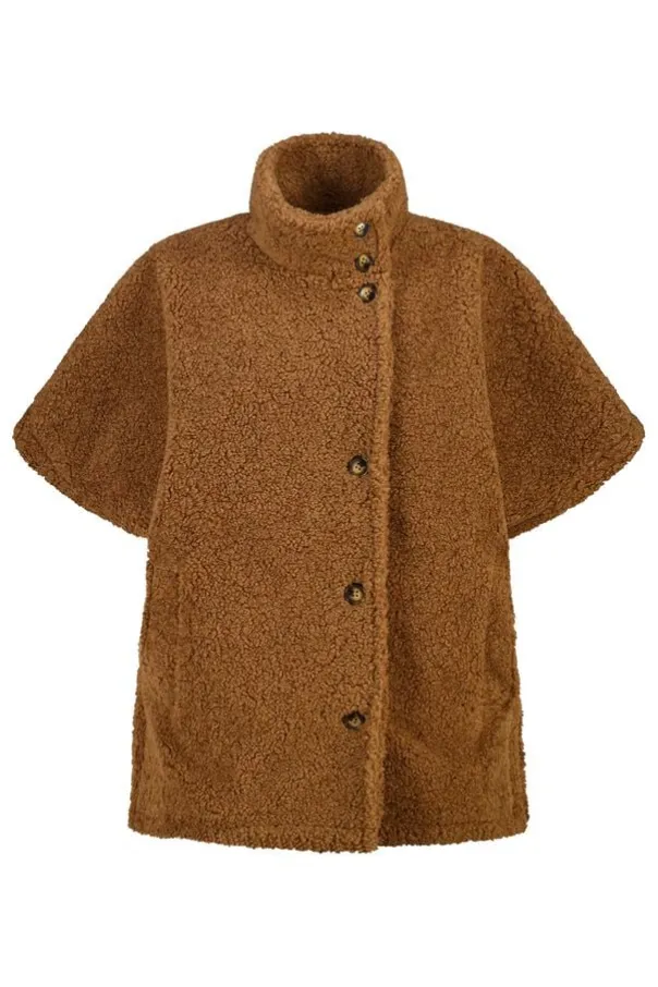 Teddy jasje met korte mouwen