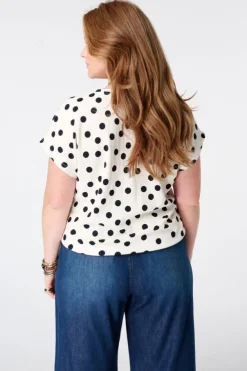 Top met polka dot